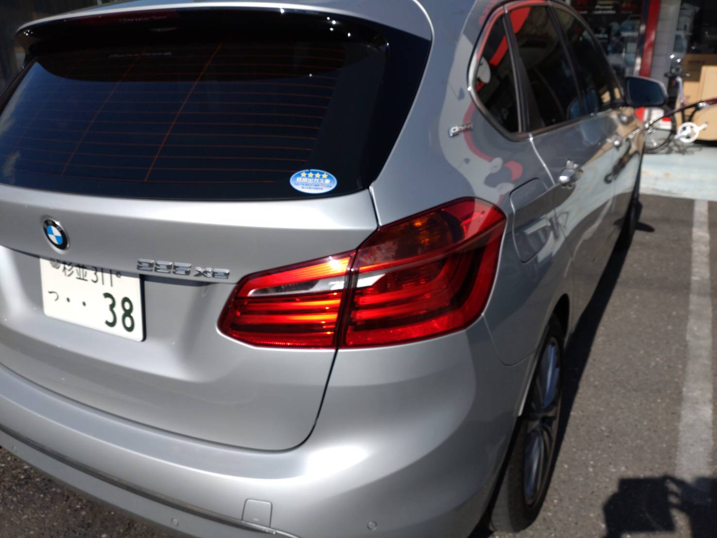 モレルデモカー BMW 外観リア