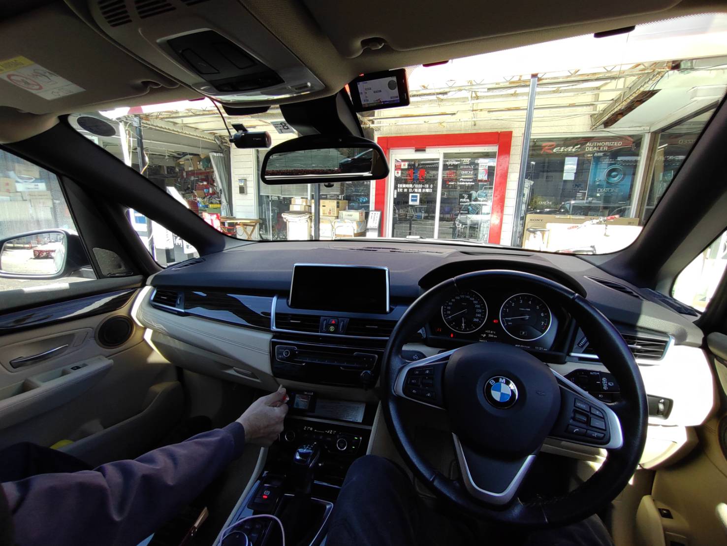 モレルデモカー BMW 運転席・内装